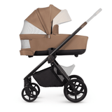 Venicci Claro Travel System Bundle with Accessories, Cybex Cloud T & ISOFIX Base - Caramel