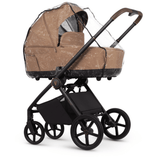 Venicci Claro Travel System Bundle with Accessories, Cybex Cloud T & ISOFIX Base - Caramel