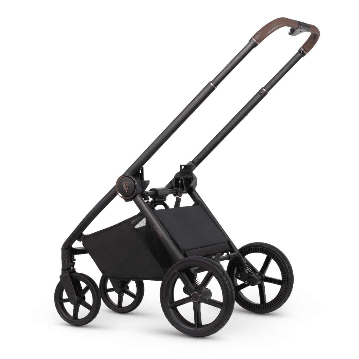 Venicci Claro Travel System Bundle with Accessories, Cybex Cloud T & ISOFIX Base - Caramel