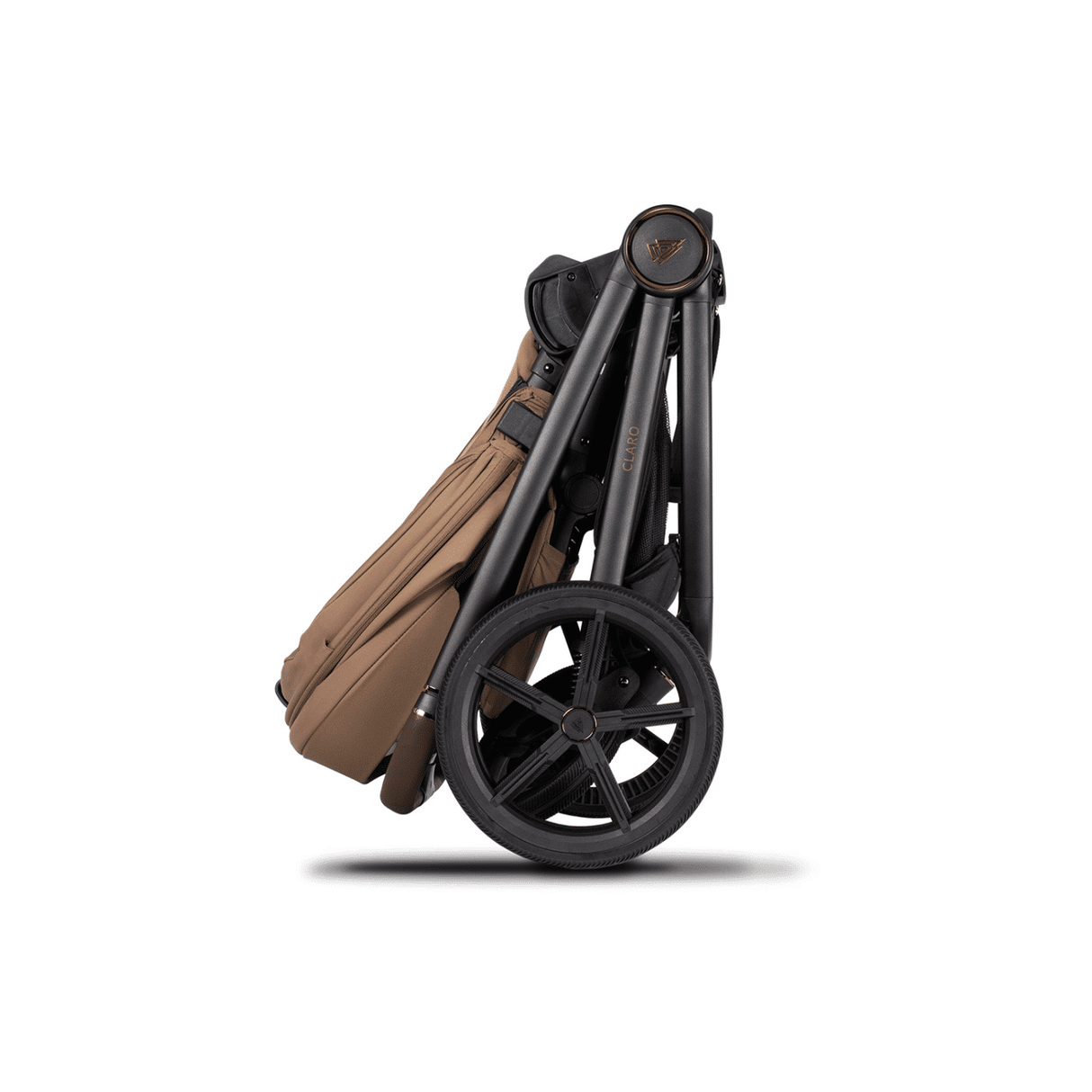 Venicci Claro Travel System Bundle with Accessories, Cybex Cloud T & ISOFIX Base - Caramel