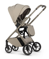Venicci Tila Ultimate Travel System with Accessories and Tiago Car Seat & ISOFIX Base - Latte
