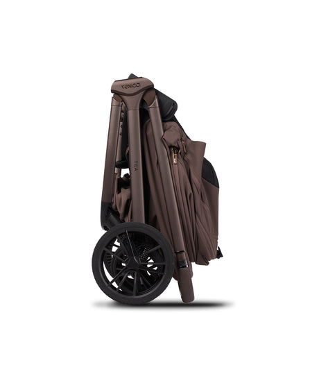 Venicci Tila Travel System with Accessories and Tiago Car Seat & ISOFIX Base - Noce