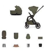 Venicci Tila Pushchair Bundle with Accessories - Olive