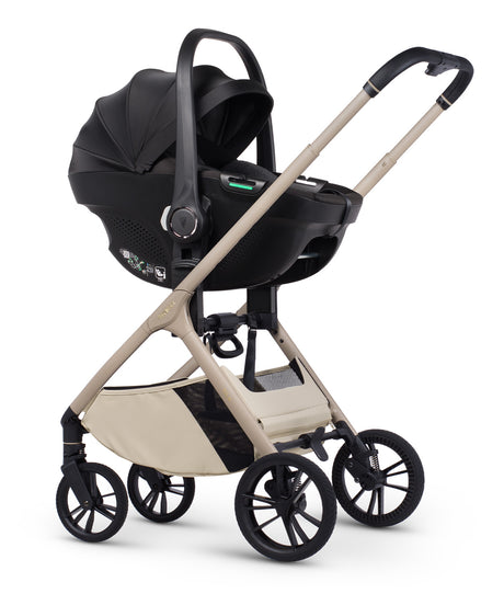 Venicci Tila Ultimate Travel System with Accessories and Tiago Car Seat & ISOFIX Base - Sabbia
