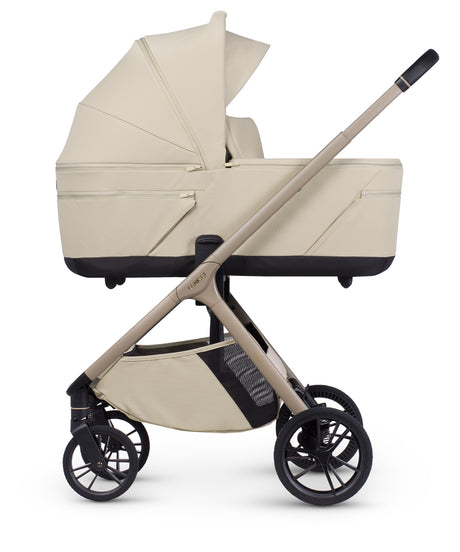Venicci Tila Ultimate Travel System with Accessories and Tiago Car Seat & ISOFIX Base - Sabbia
