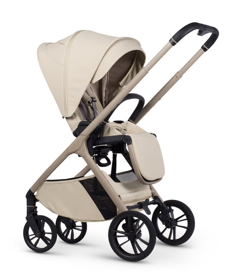 Venicci Tila Ultimate Travel System with Accessories and Tiago Car Seat & ISOFIX Base - Sabbia