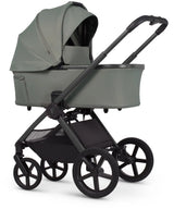 Venicci Upline 3 Travel System with Cybex Cloud T Sepia Black Car Seat & Base T ISOFIX Base - Aloe