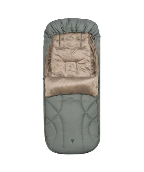 Venicci Upline 3 Travel System with Cybex Cloud T Sepia Black Car Seat & Base T ISOFIX Base - Aloe