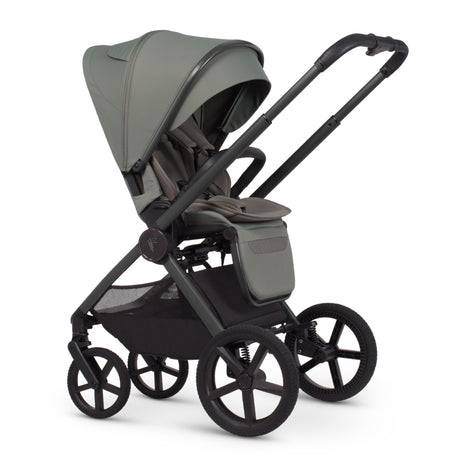 Venicci Upline 3 Ultimate Travel System with Accessories, Tiago Car Seat & ISOFIX Base - Aloe