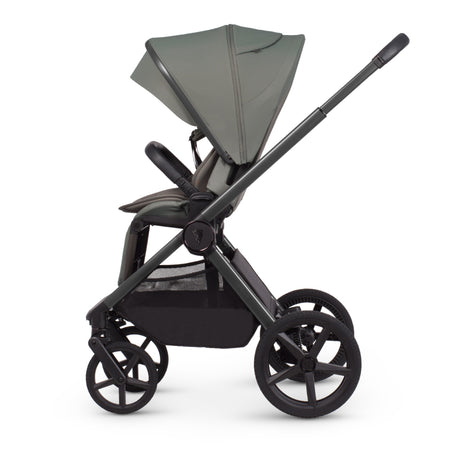 Venicci Upline 3 Ultimate Travel System with Accessories, Tiago Car Seat & ISOFIX Base - Aloe