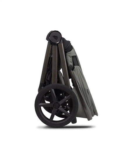 Venicci Upline 3 Travel System with Cybex Cloud T Sepia Black Car Seat & Base T ISOFIX Base - Aloe