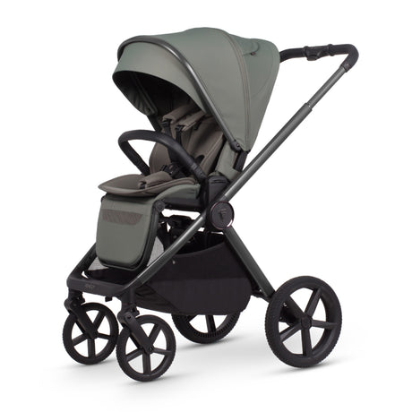 Venicci Upline 3 Ultimate Travel System with Accessories, Tiago Car Seat & ISOFIX Base - Aloe
