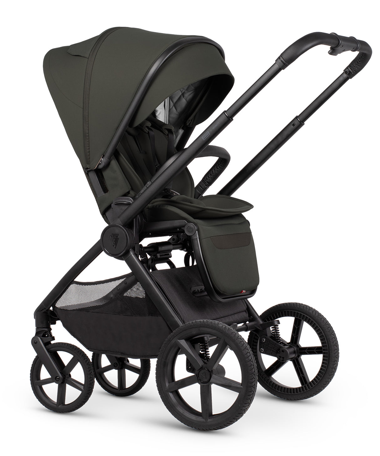 Hunter x Venicci Special Edition Upline 3 Travel System - Ultimate Bundle 4 in 1 Plus | Dark Olive