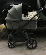 Hunter x Venicci Special Edition Upline 3 Travel System - Luxury Bundle 4 in 1 | Dark Olive