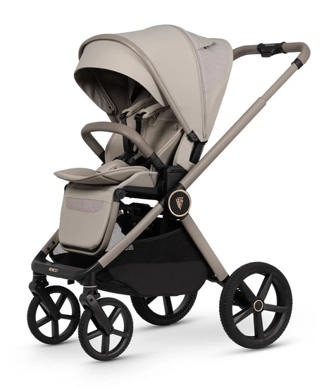 Venicci Upline 3 Travel System with Maxi Cosi Pebble Slide Pro Car Seat & Isofix Base - Pebble