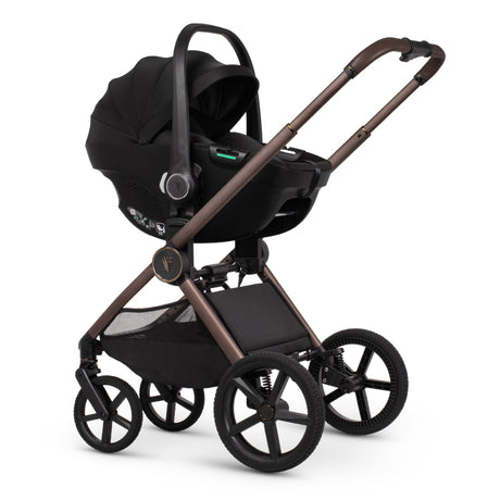 Venicci Upline 3 Travel System with Tiago Car Seat and ISOFIX Base - Sand
