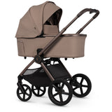 Venicci Upline 3 Travel System with Tiago Car Seat and ISOFIX Base - Sand