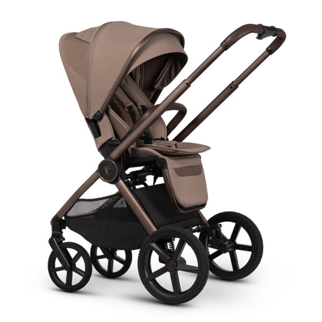 Venicci Upline 3 Travel System with Tiago Car Seat and ISOFIX Base - Sand