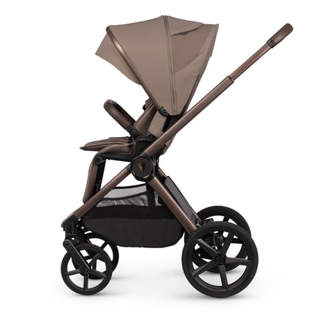 Venicci Upline 3 Travel System with Tiago Car Seat and ISOFIX Base - Sand