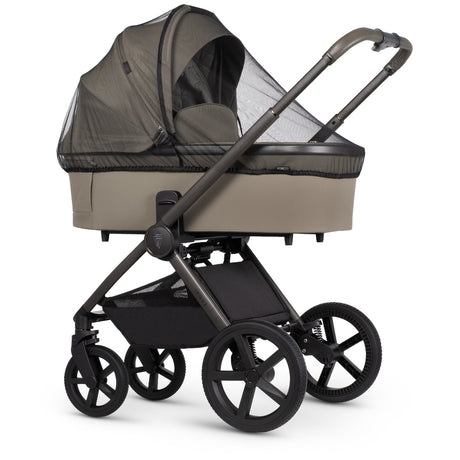 Venicci Upline 2 Special Edition Travel System with Accessories and Tiago Car Seat - Powder