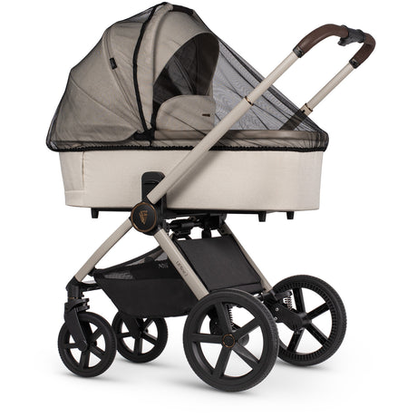 Venicci Upline 2 Travel System with Accessories, Tiago Car Seat & ISOFIX Base - Stone Beige