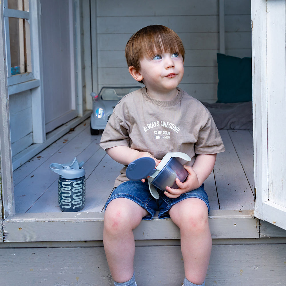 Vital Baby Children's Snack on The Go Pot - Natural Moss
