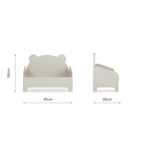 CuddleCo Book Storage - Bear