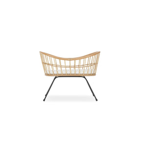 CuddleCo Aria Wave Crib - Rattan