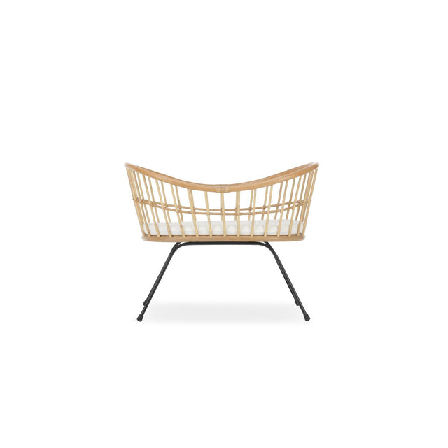 CuddleCo Aria Wave Crib - Rattan