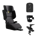 Axkid UP High Back Booster with Accessories - Artic Mist Grey