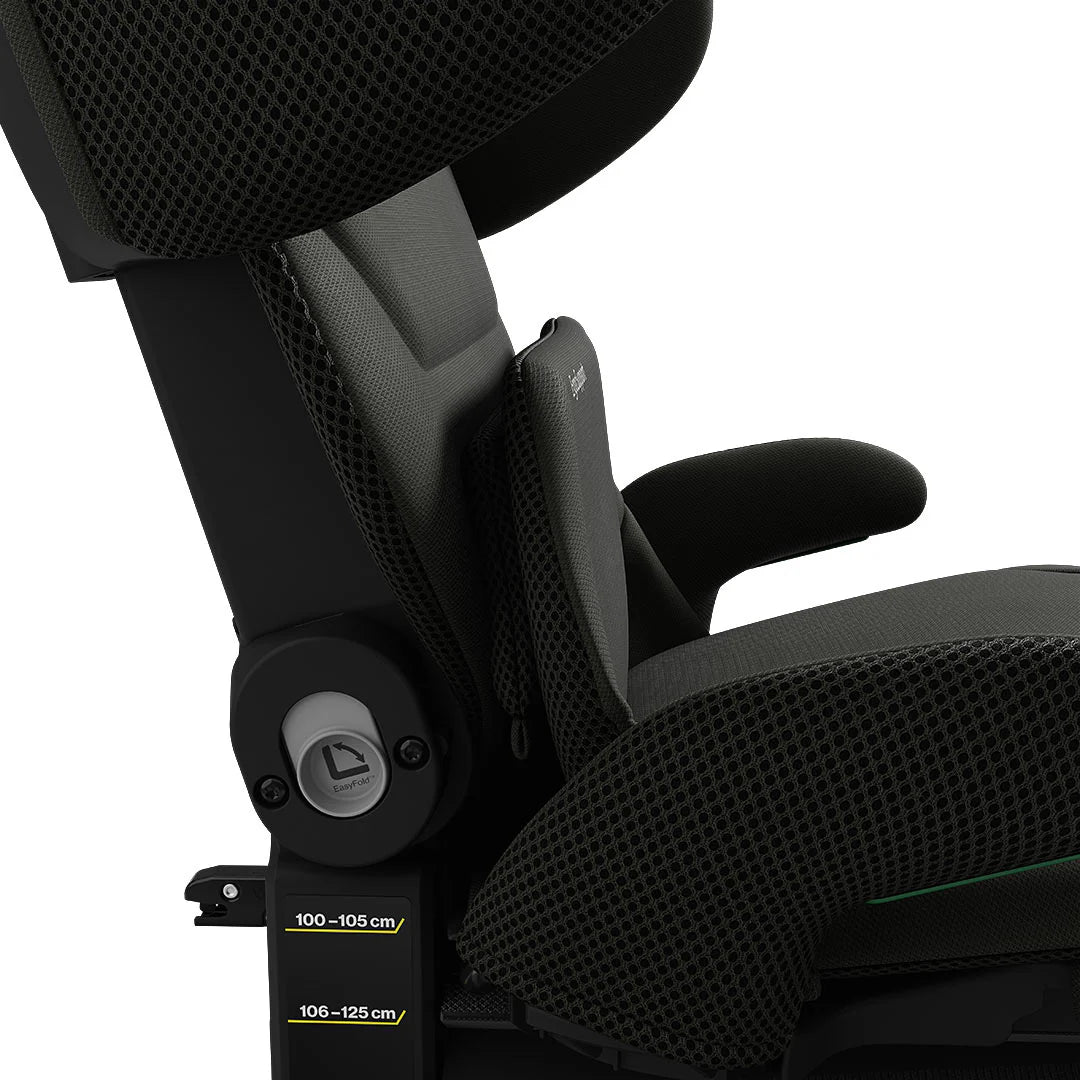 Axkid UP High Back Booster with Footrest - Forest Moss Green