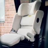 Axkid UP High Back Booster with Footrest - Driftwood Beige