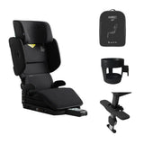 Axkid UP High Back Booster with Accessories - Coastal Storm Black