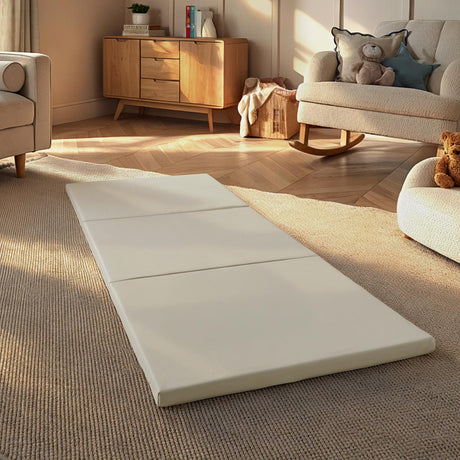 CuddleCo Tumble Play Mat 180 x 75cm - Pebble