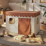 CuddleCo Play House with Scalloped Bunting - Tuscany