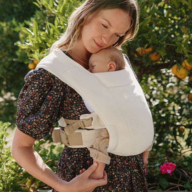 ergobaby Embrace Soft & Snug Knit Baby Carrier - Cream