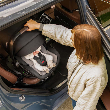 Nuna Mixx Next Travel System with ARRA Flex Car Seat, Curv ISOFIX Base & Stand - Chateau