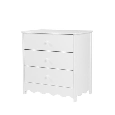 Bebe & Beyond Cot Bed, Dresser & Wardrobe Three Piece Room Set – White 20