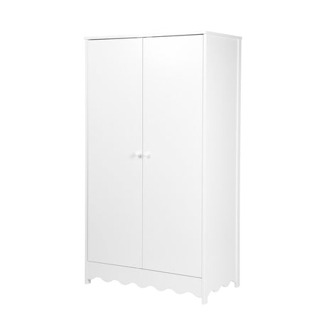 Bebe & Beyond Cot Bed, Dresser & Wardrobe Three Piece Room Set – White 25