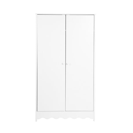 Bebe & Beyond Cot Bed, Dresser & Wardrobe Three Piece Room Set – White 26