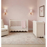 Bebe & Beyond Dancer Cot Bed & Dresser 2 Piece Nursery Furniture Set - Cashmere 1