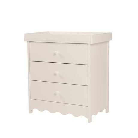 Bebe & Beyond Dancer Cot Bed & Dresser 2 Piece Nursery Furniture Set - Cashmere 17