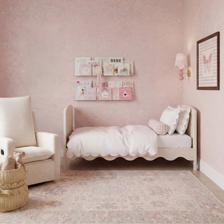 Bebe & Beyond Dancer Cot Bed & Dresser 2 Piece Nursery Furniture Set - Cashmere 3
