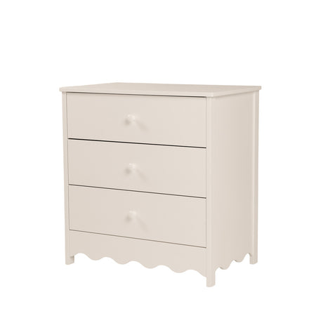 Bebe & Beyond Dancer Cot Bed, Dresser & Wardrobe 3 Piece Nursery Furniture Set - Cashmere 20