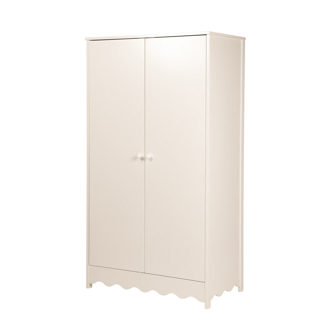Bebe & Beyond Dancer Cot Bed, Dresser & Wardrobe 3 Piece Nursery Furniture Set - Cashmere 25