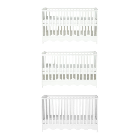 Bebe & Beyond Dancer Cot Bed - White 3