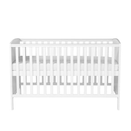 Bebe & Beyond Dreamer Cot Bed & Changer Two Piece Nursery Furniture Set - White 10