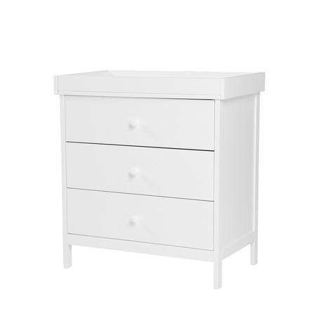 Bebe & Beyond Dreamer Cot Bed & Changer Two Piece Nursery Furniture Set - White 17
