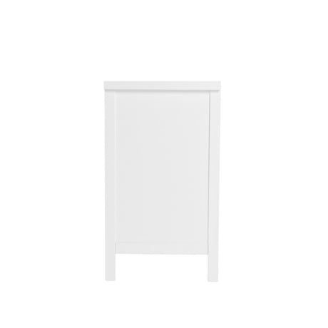Bebe & Beyond Dreamer Cot Bed, Wardrobe & Changer Three Piece Nursery Furniture Set - White 23
