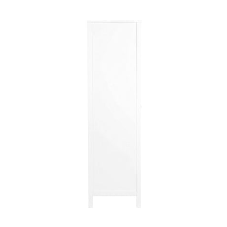 Bebe & Beyond Dreamer Cot Bed, Wardrobe & Changer Three Piece Nursery Furniture Set - White 27